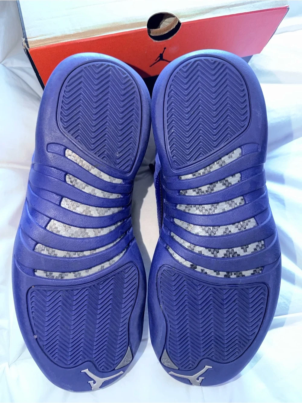 Air Jordan 12 Retro Deep Royal Blue Suede Men’s 8.5 OG Box